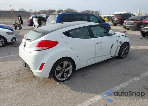 2013 Hyundai Veloster Base W/Gray z USA, uszkodzony, nr VIN KMHTC6ADXDU165427